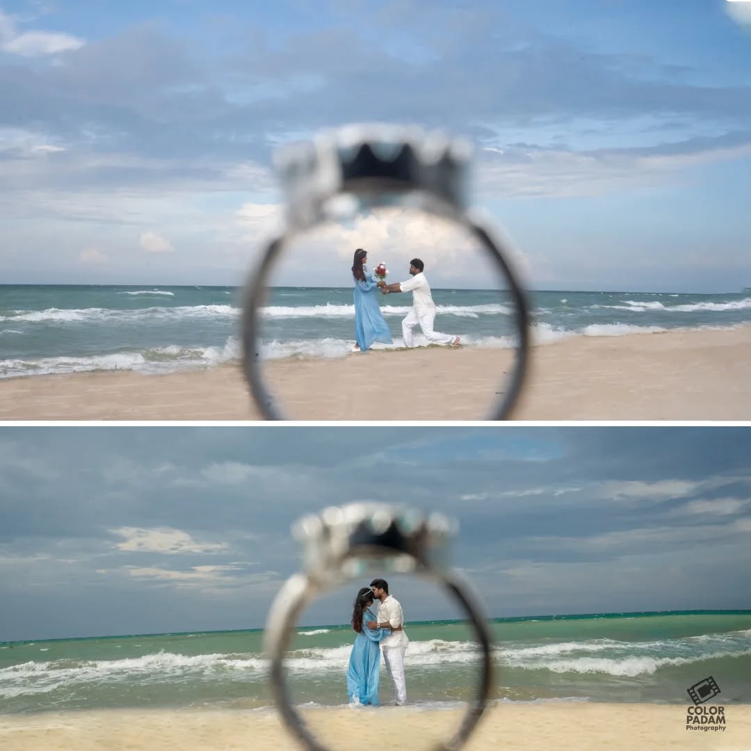 Beautiful candid wedding moment
